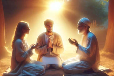 Bo gdzie są dwaj albo trzej zebrani w imię moje, tam jestem pośród nich....